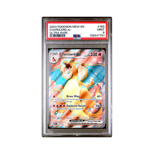 Charizard ex 183/165 Ultra Rare - PSA 9