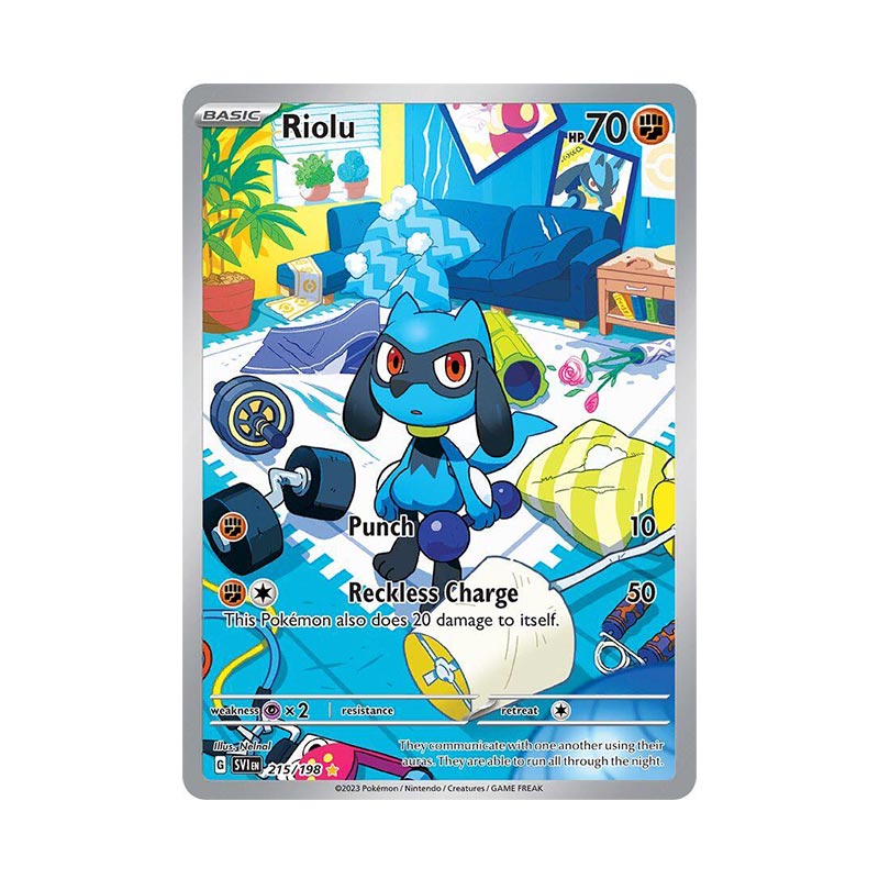 Riolu FULL ART 215/198