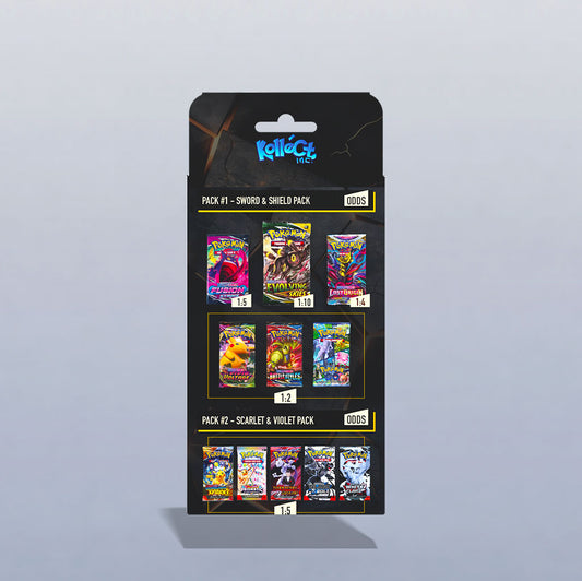 Pokémon Mystery Box (2 Packs) • ERAS COLLIDE - COMICCON Edition