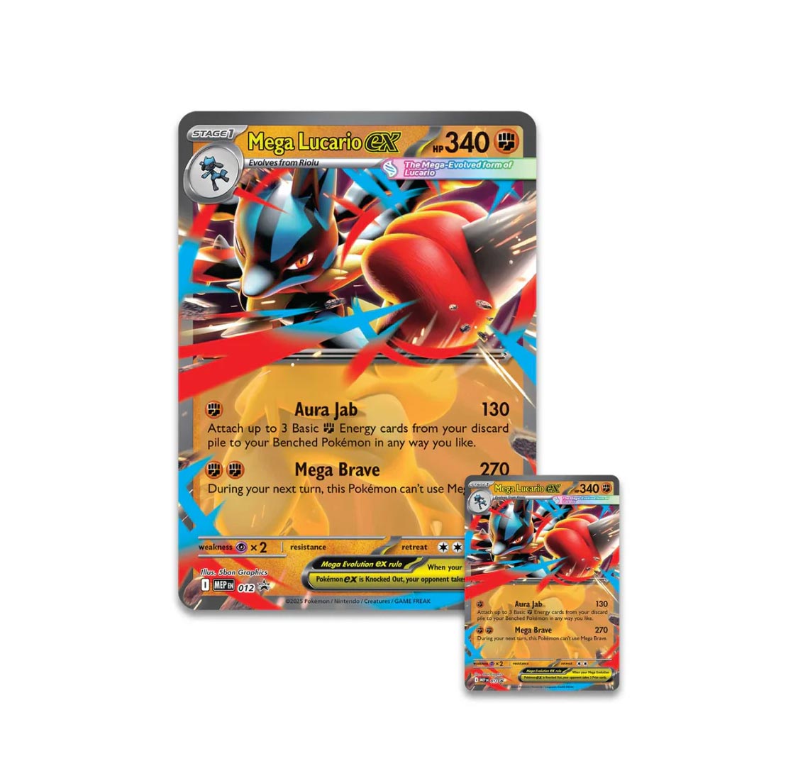 Pokémon TCG: Mega Lucario ex Figure Collection
