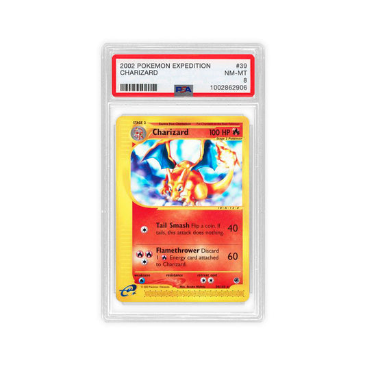 Charizard (39) - Rare - PSA 8