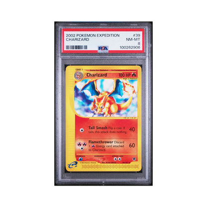 Charizard (39) - Rare - PSA 8