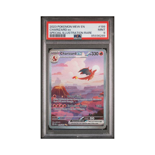 Charizard ex 199/165 - Special Illustration Rare - PSA 9
