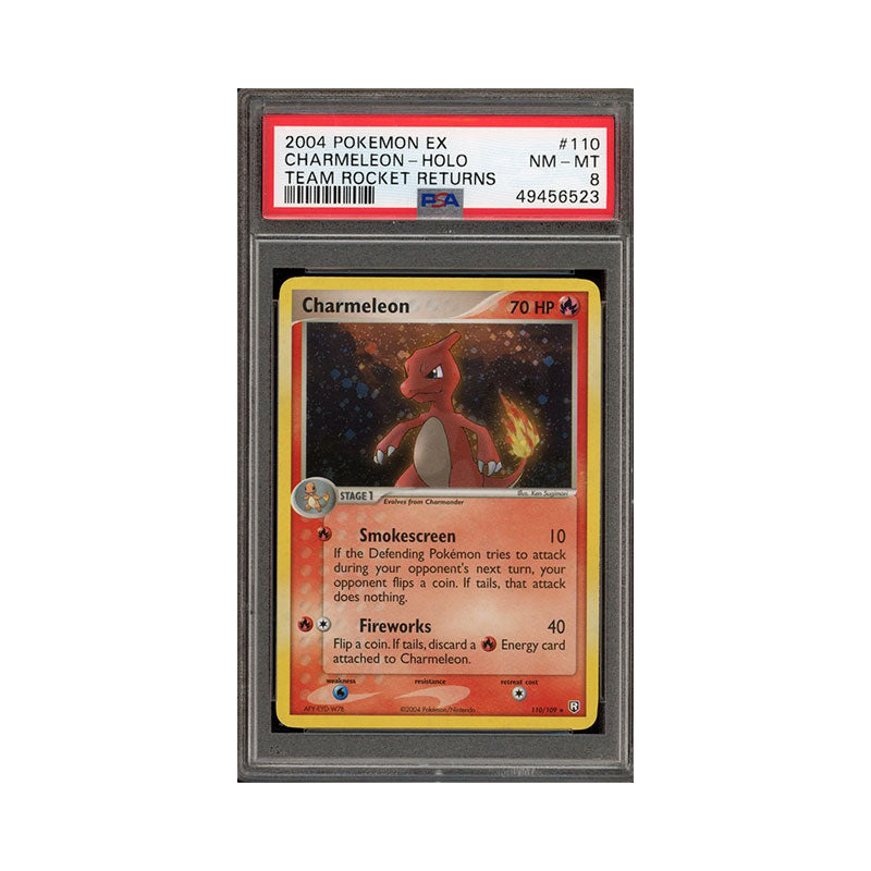 Charmeleon 110 - Secret Rare - PSA 8