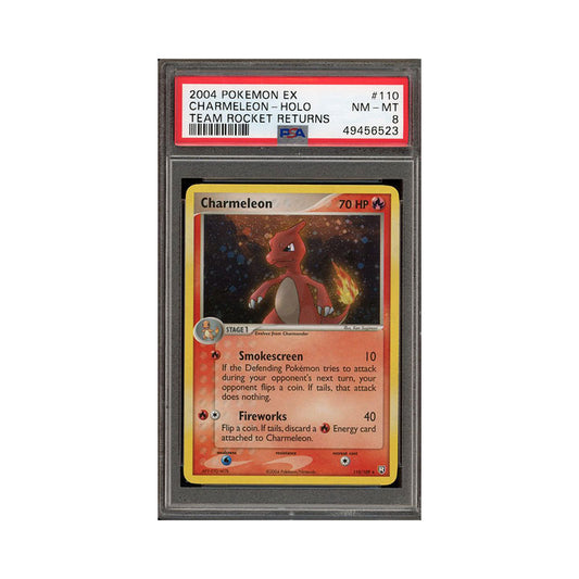 Charmeleon 110 - Secret Rare - PSA 8