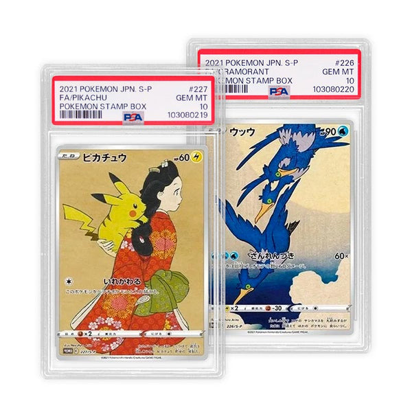 Pikachu & Cramorant – PSA 10 (Sequentially Graded)