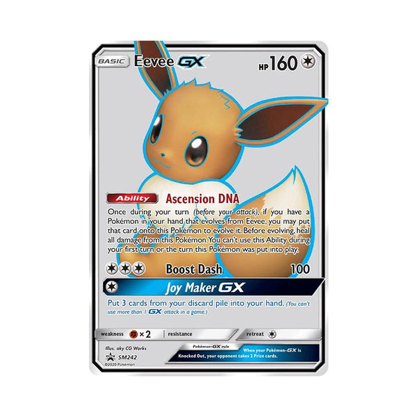 Eevee GX 242 Sun&Moon Promo