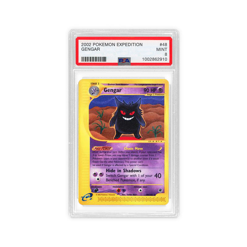 Gengar (48) - Rare - PSA 9