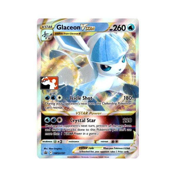 Glaceon VSTAR SWSH197 [Prize Pack Series Two]