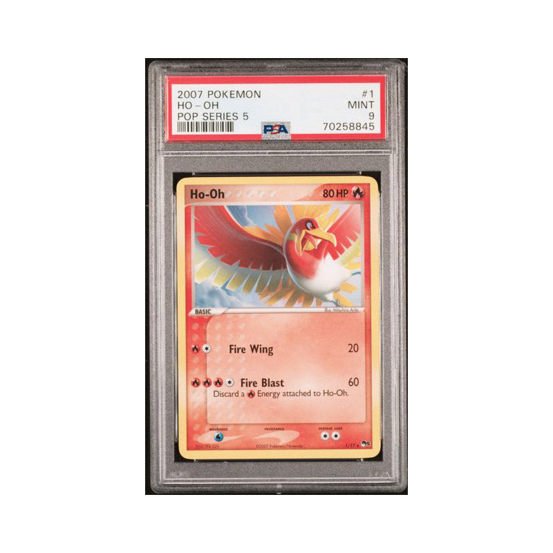 Ho-oh 1 - Rare - PSA 9