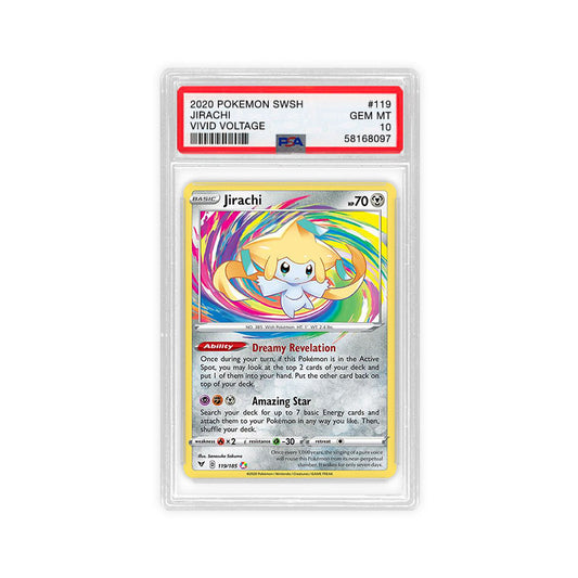Jirachi 119/185 - Amazing Rare - PSA 10