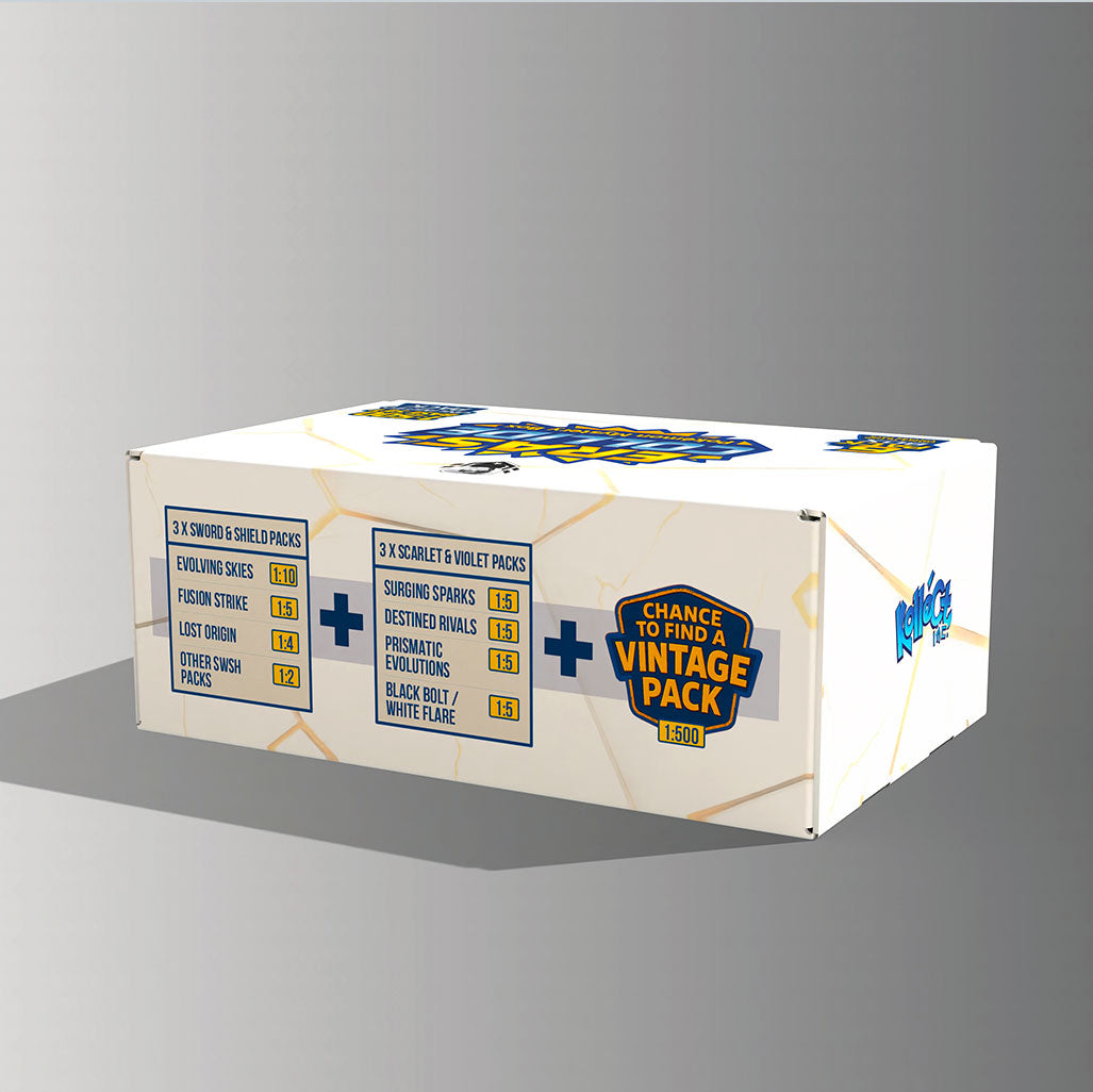 Pokémon Mystery Box (6 Packs) • ERAS COLLIDE - COMICCON Edition