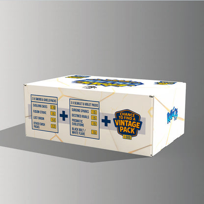 Pokémon Mystery Box (6 Packs) • ERAS COLLIDE - COMICCON Edition