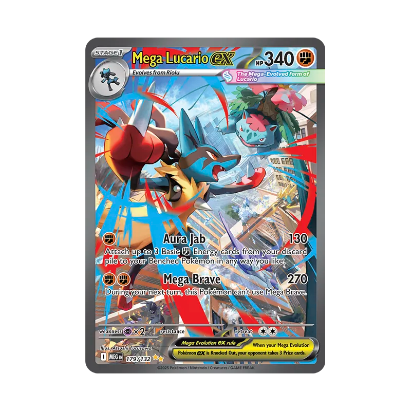 Mega Lucario EX - 179/132