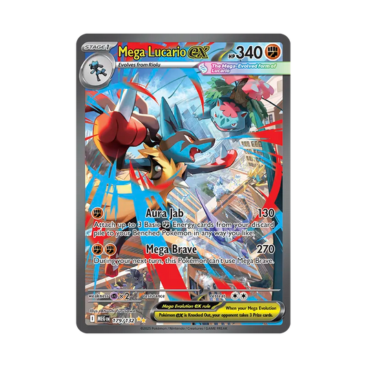 Mega Lucario EX - 179/132