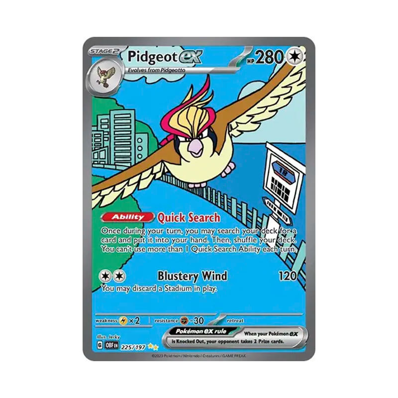 Pidgeot ex - 225/197