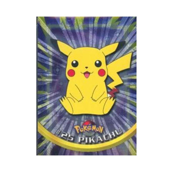 Pikachu [Foil] #25 Pokemon 1999 Topps TV