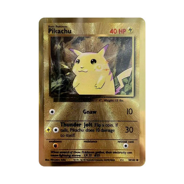 Pikachu (Celebrations Metal Card) - 058/102