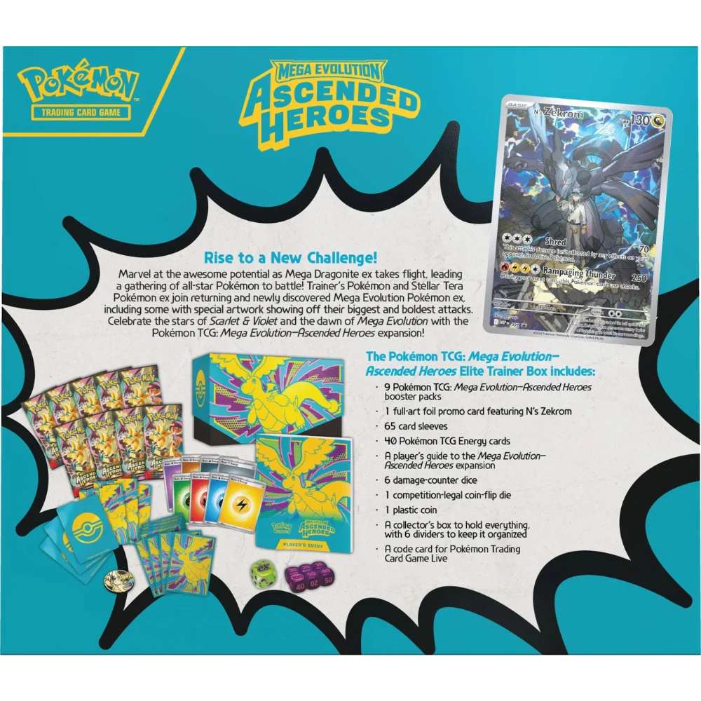 Pokémon Ascended Heroes - Elite Trainer Box