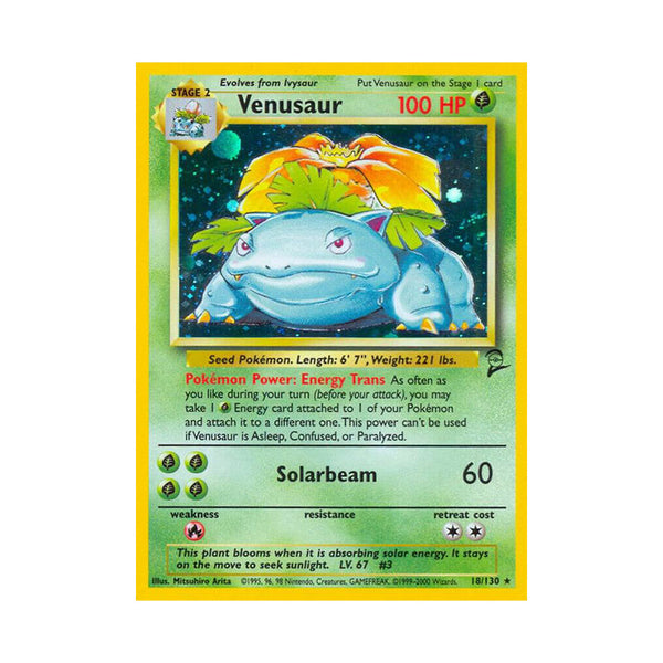 Venusaur 018/130 - Base Set 2
