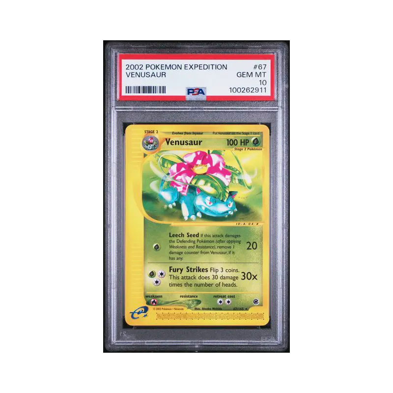 Venusaur (67) - Rare - PSA 10