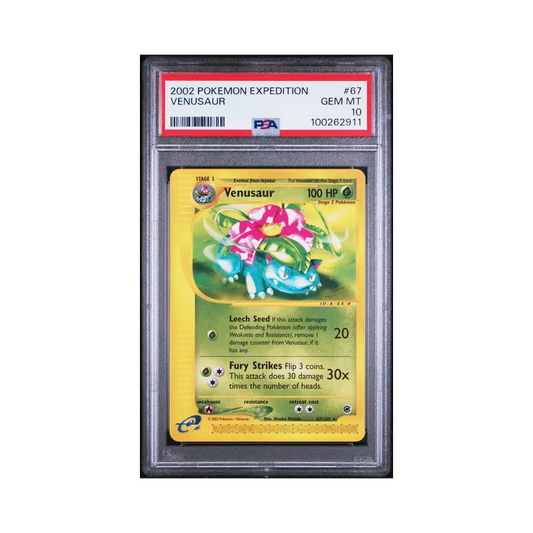 Venusaur (67) - Rare - PSA 10