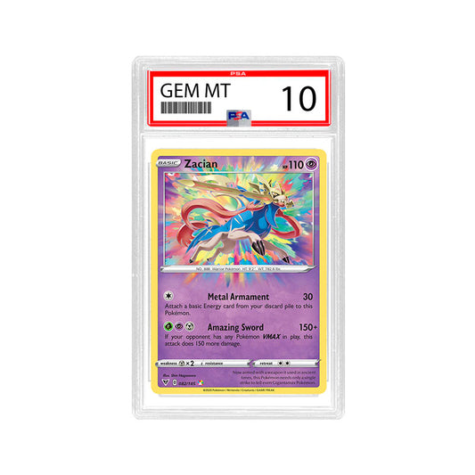 Zacian 082/185 - Amazing Rare - PSA 10