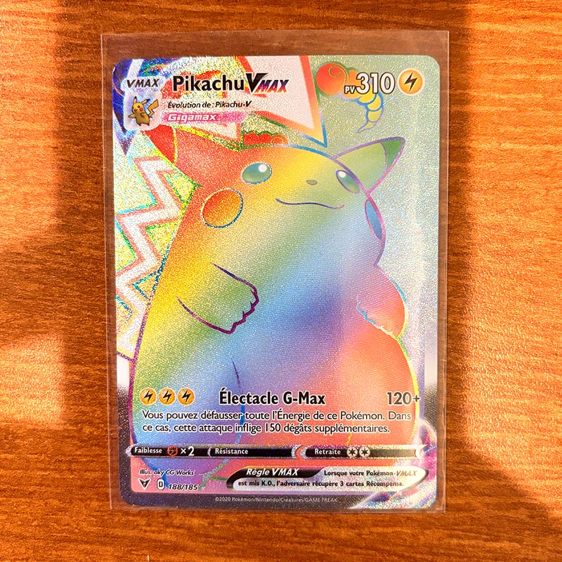 Pikachu VMAX (Secret) FRENCH - 188/185