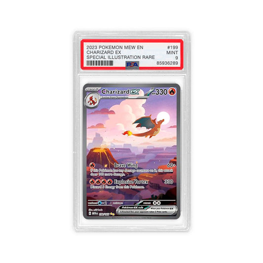 Charizard ex 199/165 - Special Illustration Rare - PSA 9