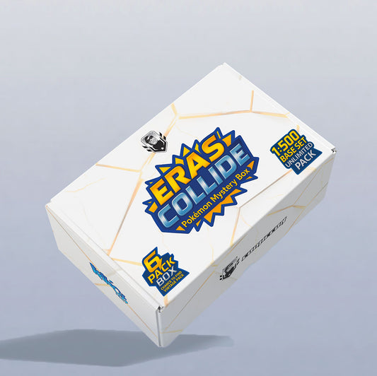 Pokémon Mystery Box (6 Packs) • ERAS COLLIDE - COMICCON Edition