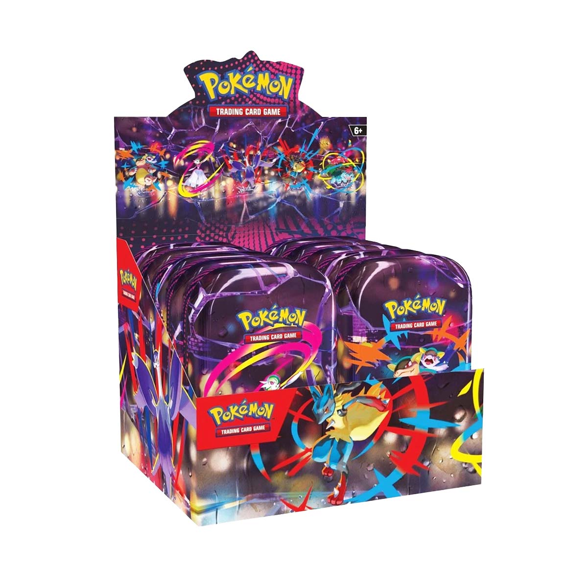 Pokémon TCG: Mega Heroes Mini Tin Display Box