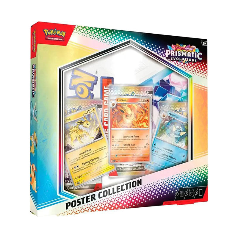 Pokémon TCG: Prismatic Evolutions Poster Collection Box