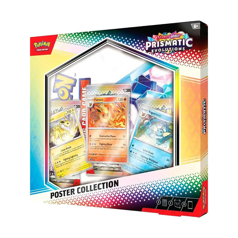 Pokémon TCG: Prismatic Evolutions Poster Collection Box