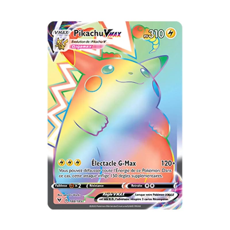 Pikachu VMAX (Secret) FRENCH - 188/185