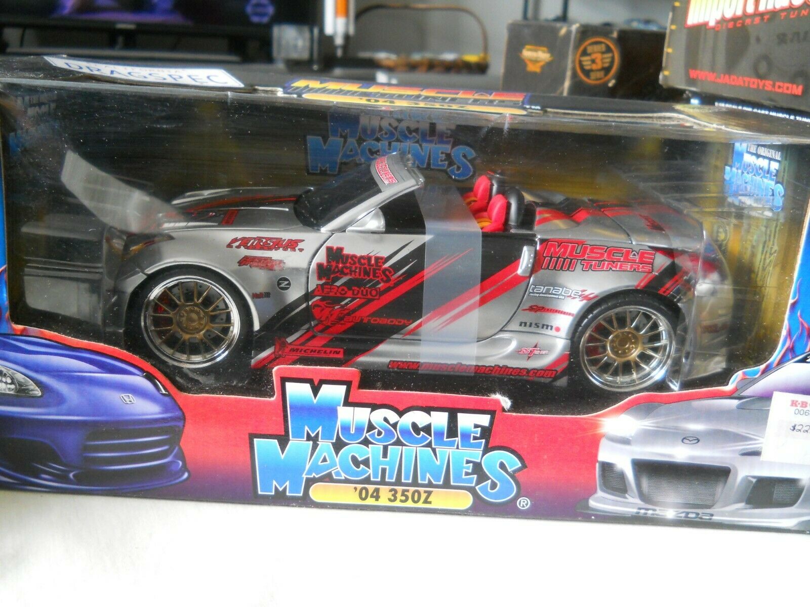 Ertl Muscle Machines 2004 04 Nissan 350Z Muscle Tuners 1:18 