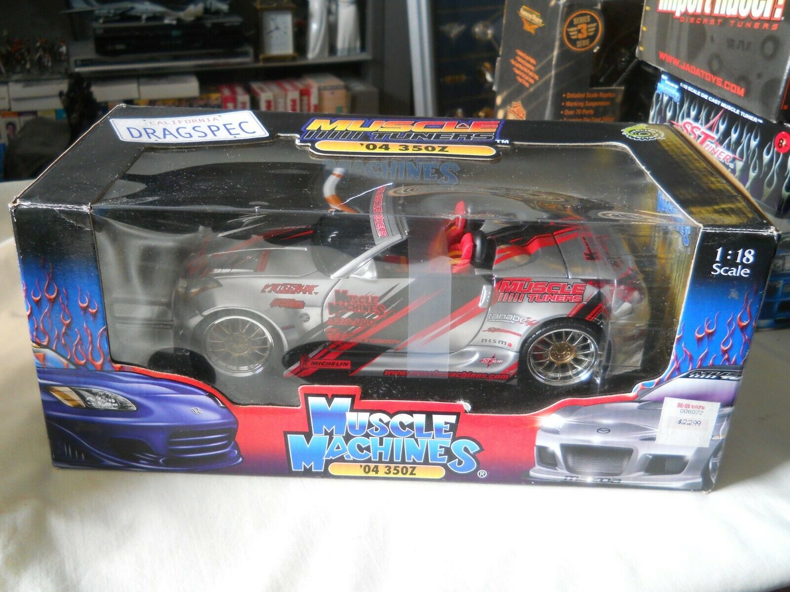 Ertl Muscle Machines 2004 04 Nissan 350Z Muscle Tuners 1:18 